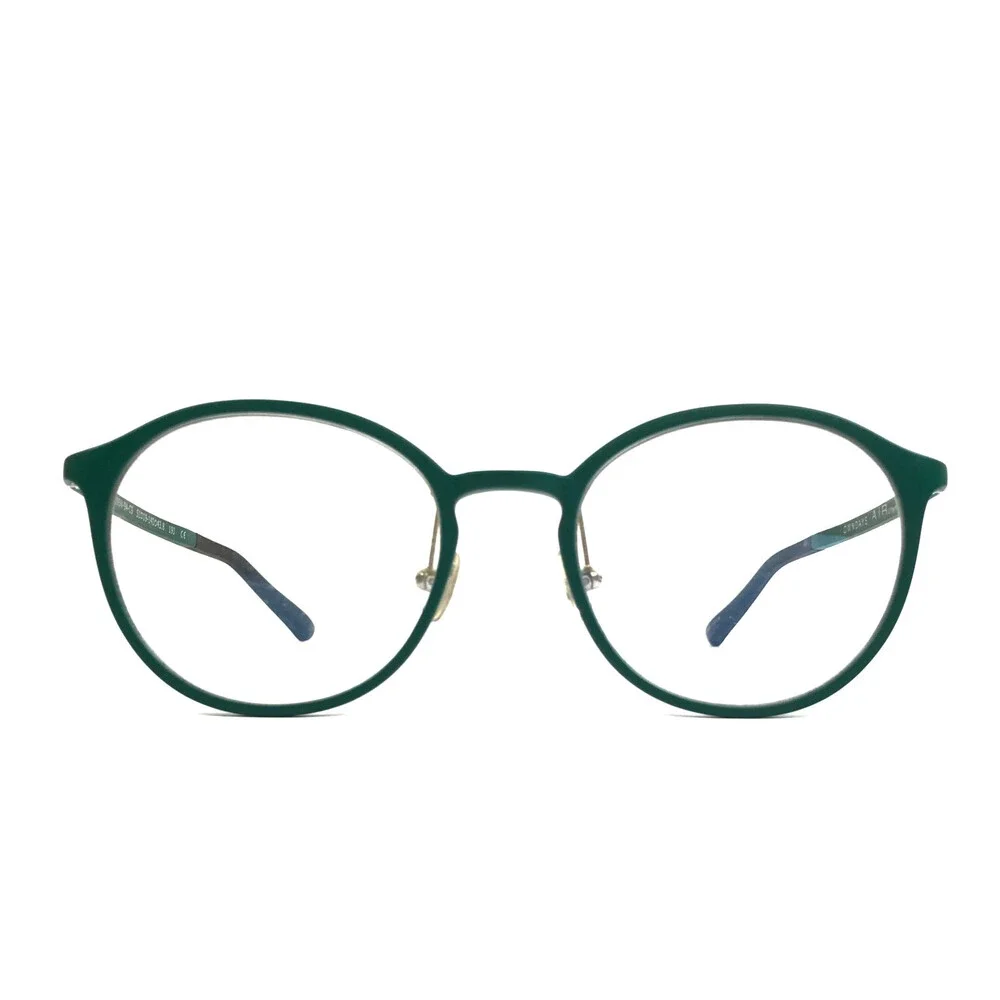 OWNDAYS Eyeglasses Frames PC2005N-9A-C9 Green Round Full Rim 51-19-140